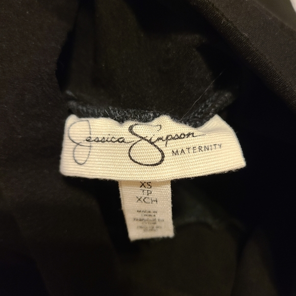 Jessica Simpson Maternity faux leather leggings - Picture 2 of 4